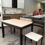 MESA DE 110x70 EXTENSIBLE DE CARRO (60 CM MÁS)